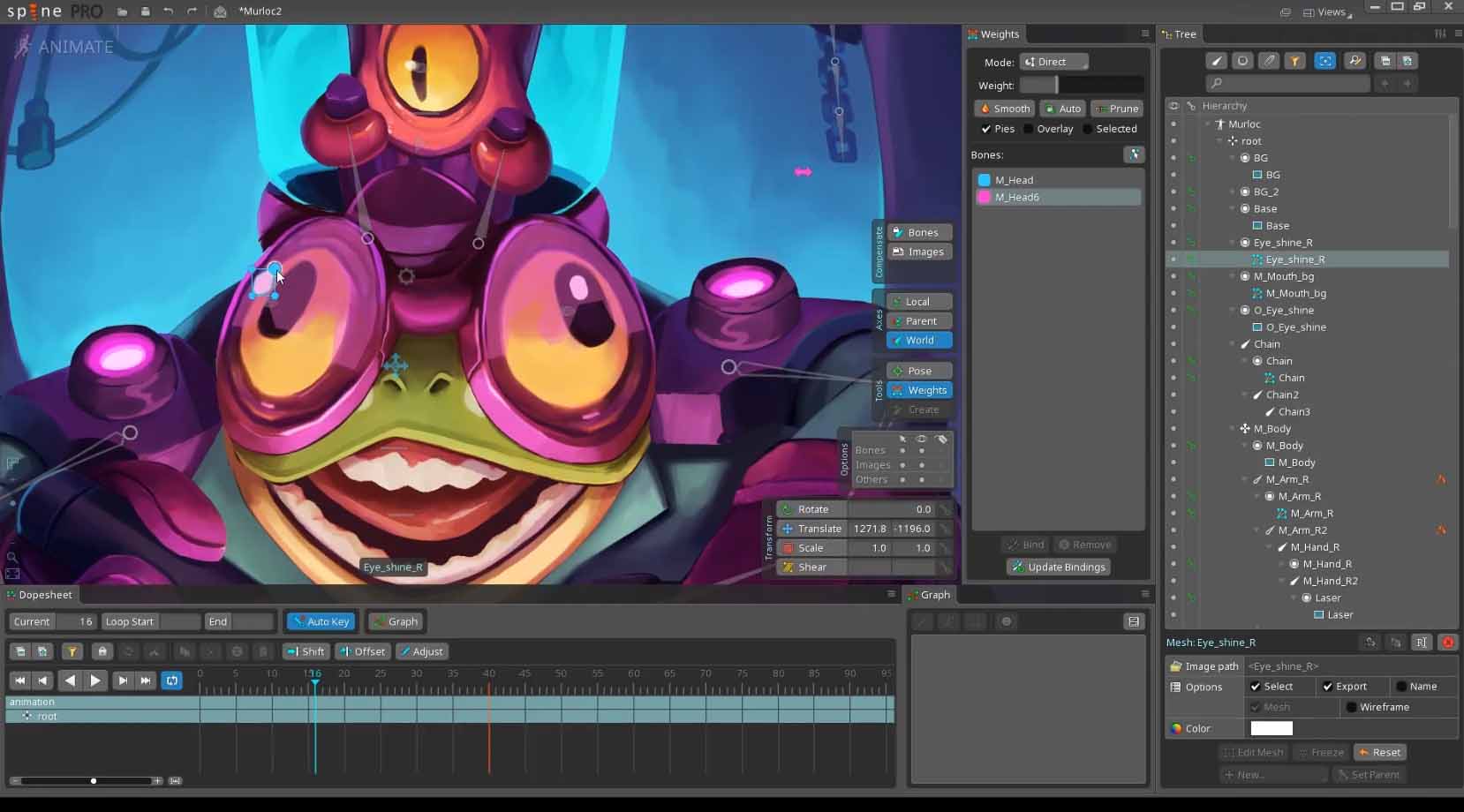 Spine 2D Animation 动画教程