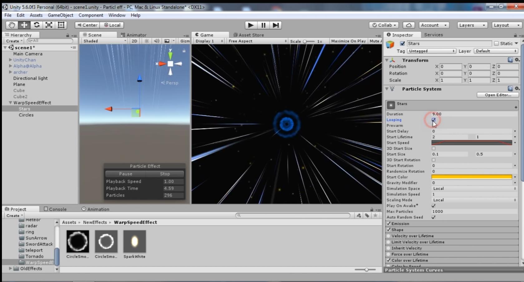Unity3D特效基础教程分享
