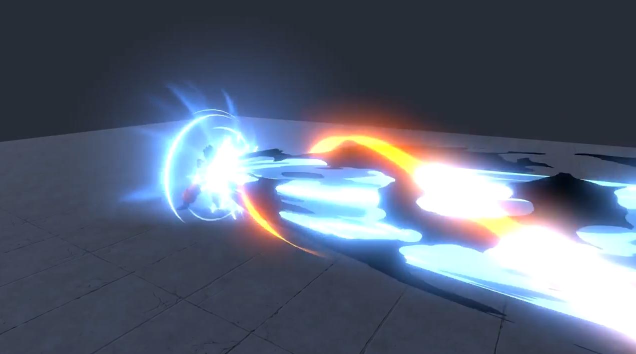 U3D悟空波动拳+Blender建模+Shader教程