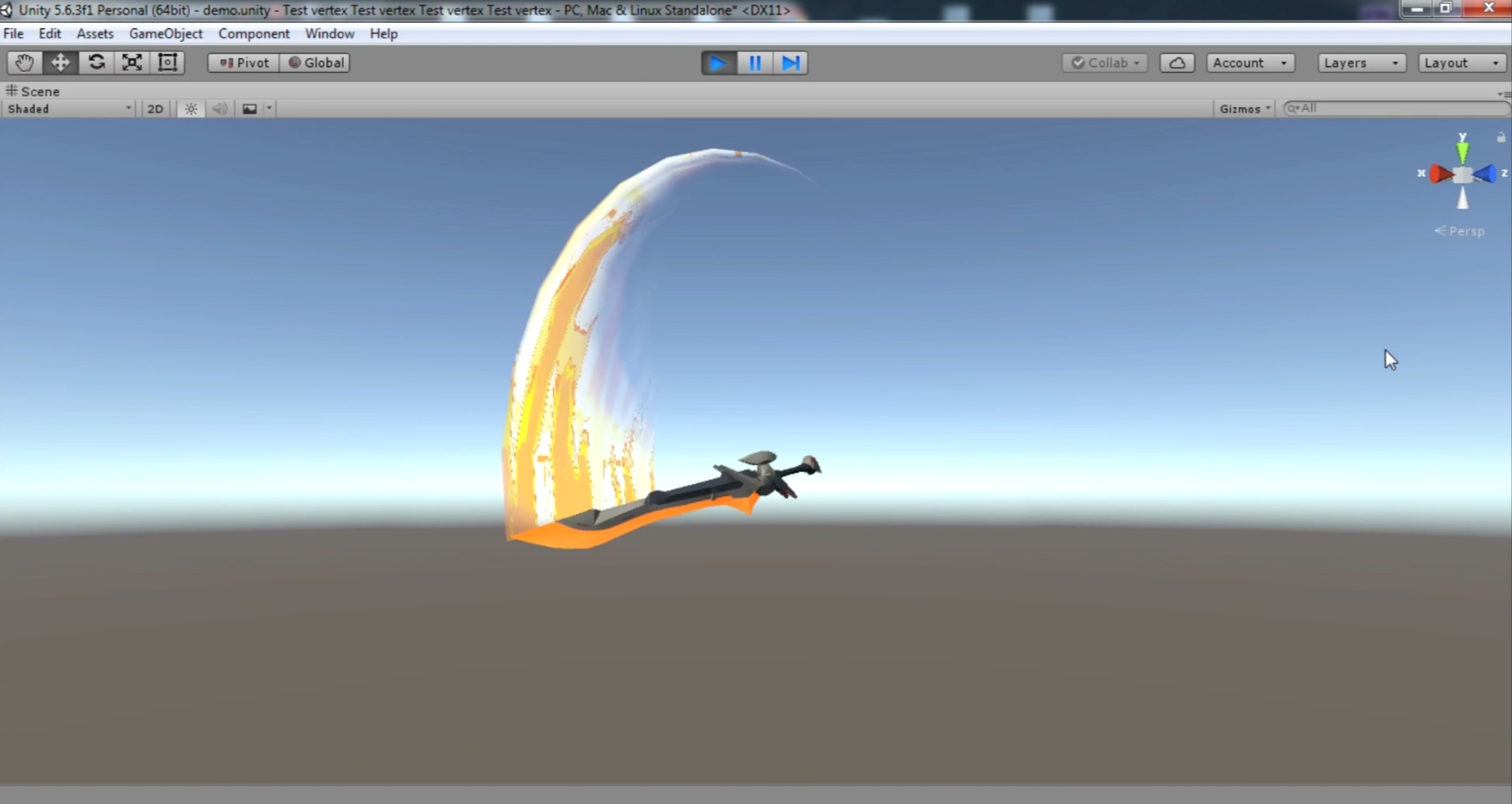 Unity3D刀光案例欣赏