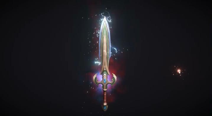 武器剑特效制作教程 含Unity3D最新粒子板块讲解