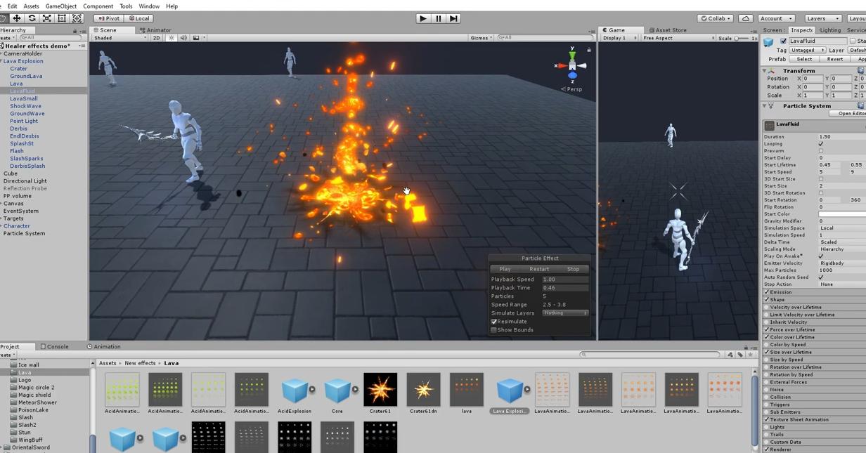 Unity3D制作各种颜色毒液效果 MAX生成逐帧动画序列