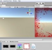 Unity3D屏幕血液效果教程